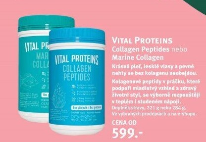 Collagen peptides Vital Proteins