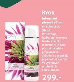 Sérum pleťové Ryor
