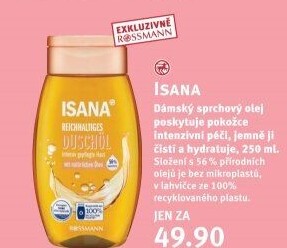 Sprchový olej Isana