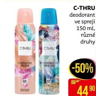 Deodorant sprej C-Thru