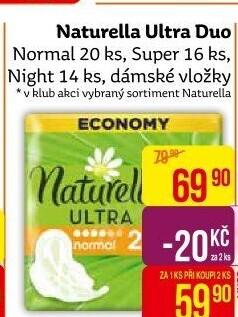 Vložky dámské Ultra Naturella