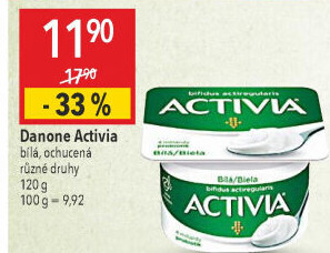 Bílý jogurt Activia Danone