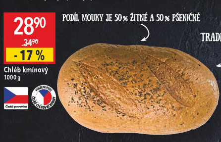 Chléb kmínový
