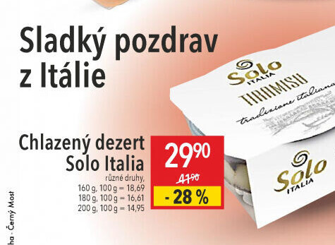 Dezert Solo Italia