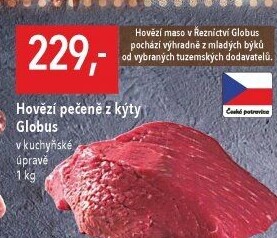 Hovězí pečeně z kýty Globus