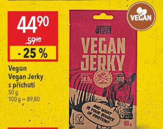Jerky vegan Vegun