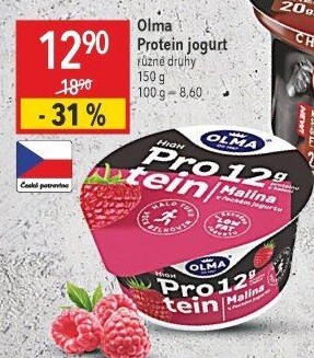 Jogurt ochucený protein Olma