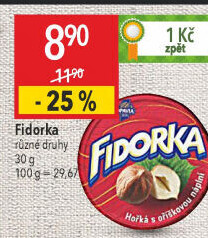 Oplatky Fidorka Opavia