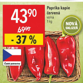 Paprika červená kapie