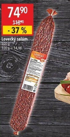 Salám lovecký Korrekt