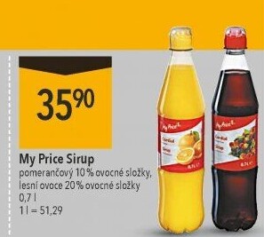 Sirup My Price