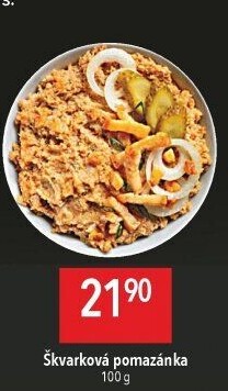 Škvarková pomazánka Globus