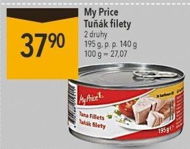 Tuňák filety My Price