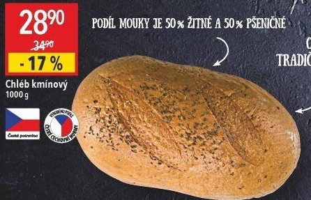 Chléb kmínový
