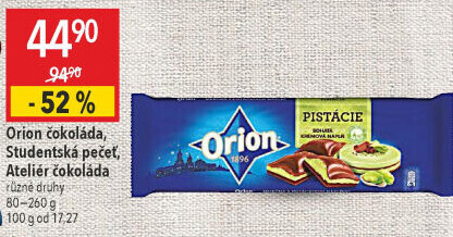 Čokoláda Orion