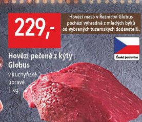 Hovězí pečeně z kýty Globus