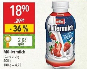 Nápoj mléčný Müllermilch Müller