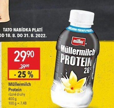 Nápoj proteinový Müller