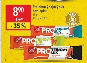 Proteinový suk bez lepku Celita