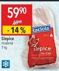 Slepice mražená Raciola