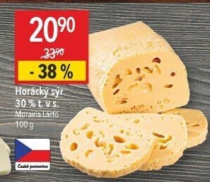 Sýr Horácký 30% Moravia