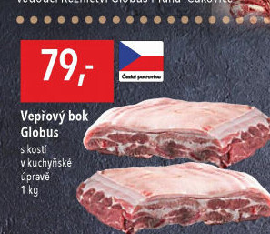 Vepřový bok s kostí Globus