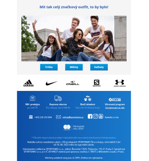 akční leták Sportisimo 18.8.2022-23.8.2022