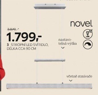 ZÁVĚSNÉ LED SVÍTIDLO