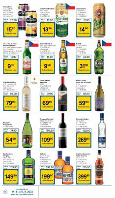 akční leták Tesco 24.8.2022-30.8.2022