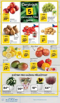 akční leták Tesco 24.8.2022-30.8.2022
