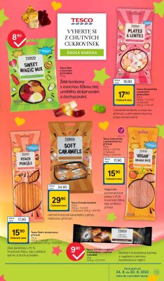 akční leták Tesco 24.8.2022-30.8.2022
