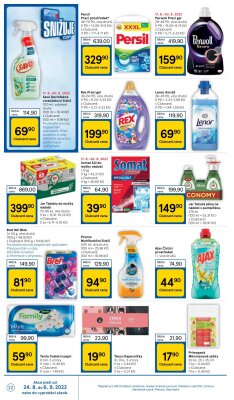 akční leták Tesco 24.8.2022-30.8.2022