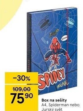 Box na sešity A4