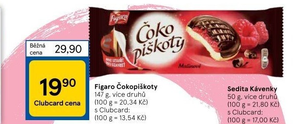Čokopiškoty Figaro