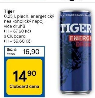 Energetický nápoj Tiger