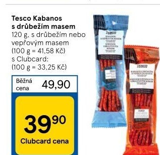 Kabanos Tesco