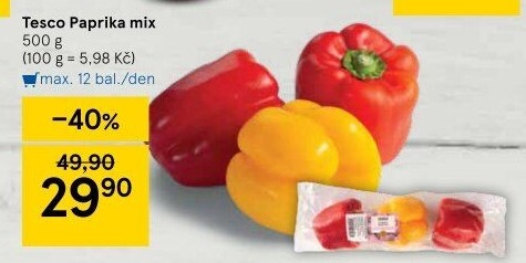 Paprika mix Tesco
