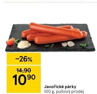 Párky javořické