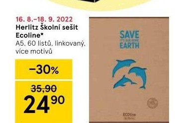 Školní sešit A5 Herlitz