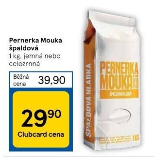 Špaldová mouka Pernerka