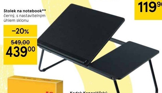 Stolek na laptop