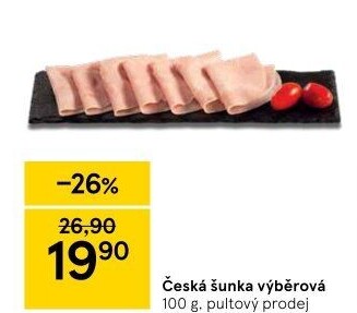 Šunka česká výběrová