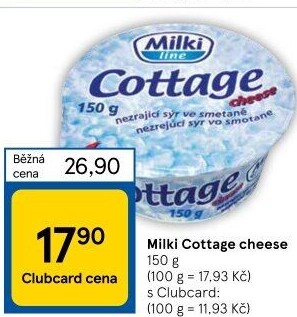 Sýr Cottage Milki line