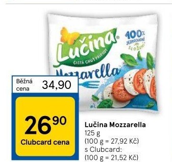 Sýr Mozzarella Lučina
