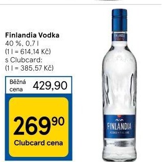 Vodka Finlandia