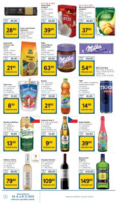 akční leták Tesco 24.8.2022-30.8.2022