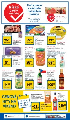 akční leták Tesco 24.8.2022-30.8.2022