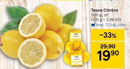 Citrony Tesco