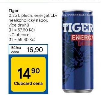 Energetický nápoj Tiger