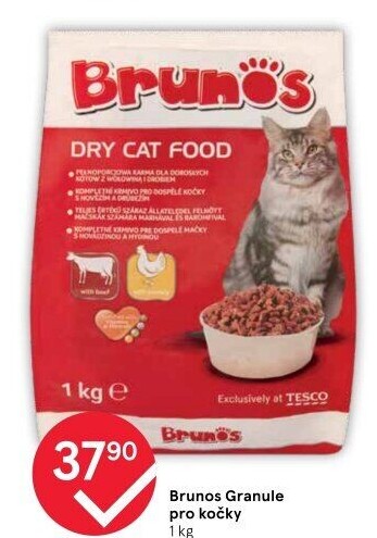 Granule pro kočky Brunos